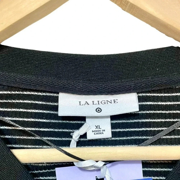 NWT La Ligne Target Striped Bodysuit - Picture 5 of 8